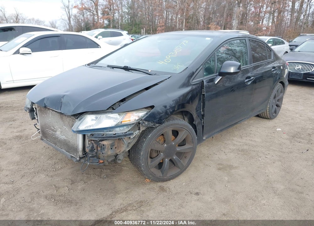 2014 HONDA CIVIC LX VIN: 19XFB2F50EE009749
