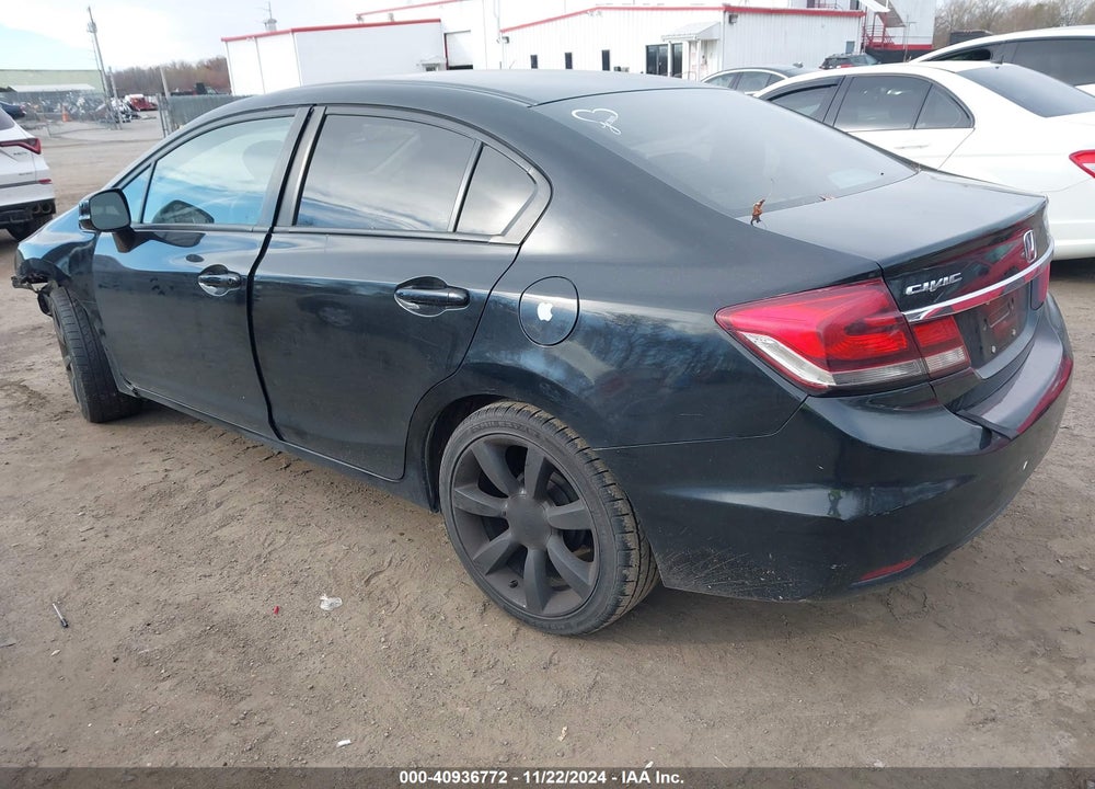2014 HONDA CIVIC LX VIN: 19XFB2F50EE009749