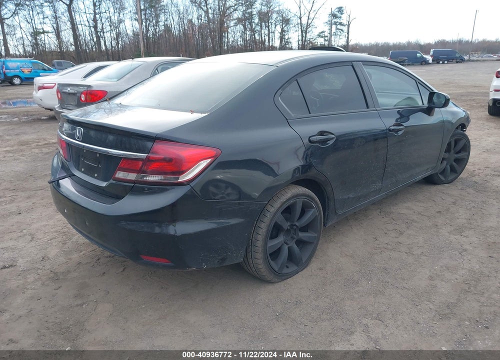 2014 HONDA CIVIC LX VIN: 19XFB2F50EE009749