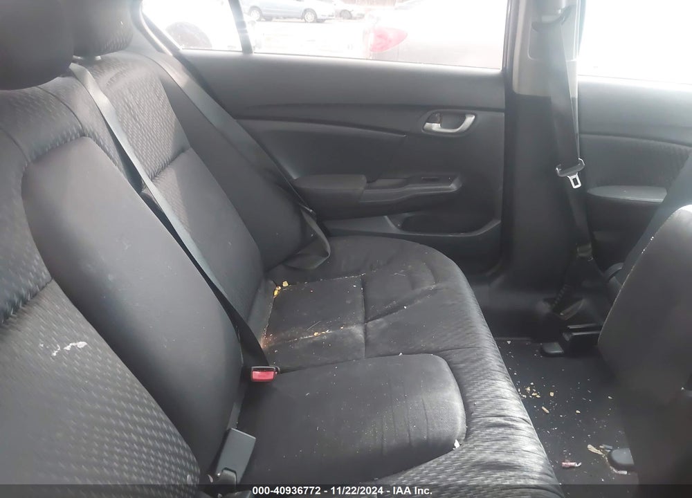 2014 HONDA CIVIC LX VIN: 19XFB2F50EE009749