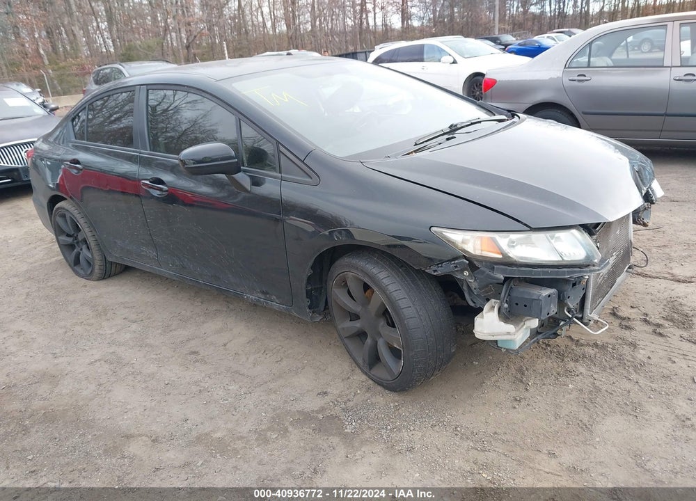 2014 HONDA CIVIC LX VIN: 19XFB2F50EE009749