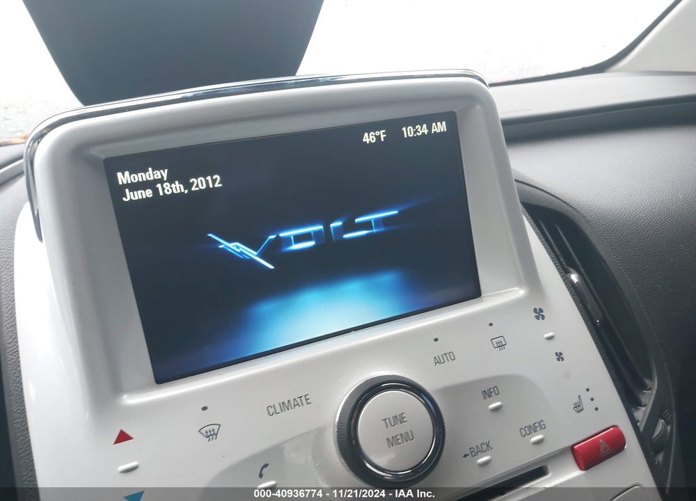 2013 CHEVROLET VOLT VIN: 1G1RC6E49DU144456