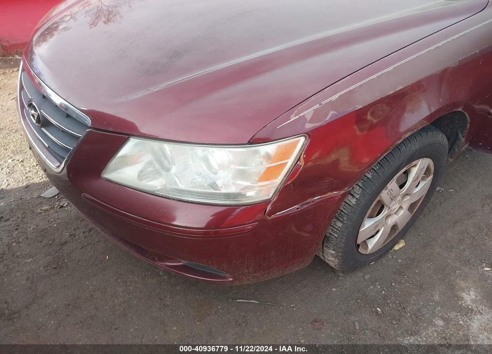 2009 HYUNDAI SONATA GLS VIN: 5NPET46C99H511986