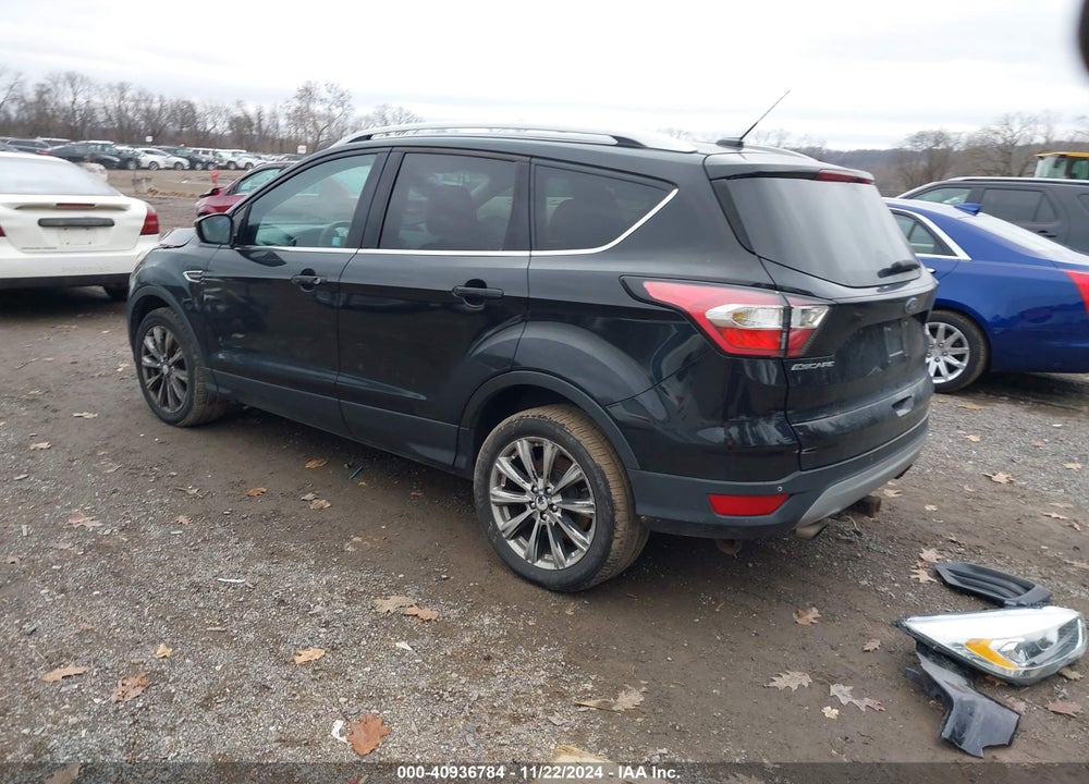 2017 FORD ESCAPE TITANIUM VIN: 1FMCU9J91HUA11088