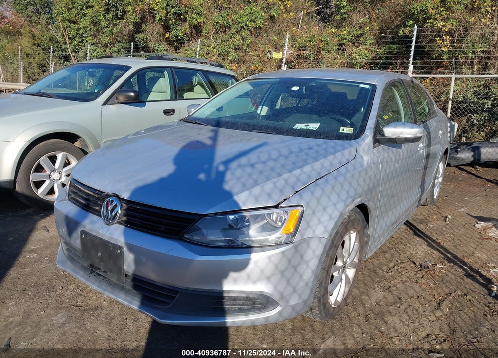 2012 VOLKSWAGEN JETTA 2.5L SE VIN: 3VWBX7AJ6CM076423