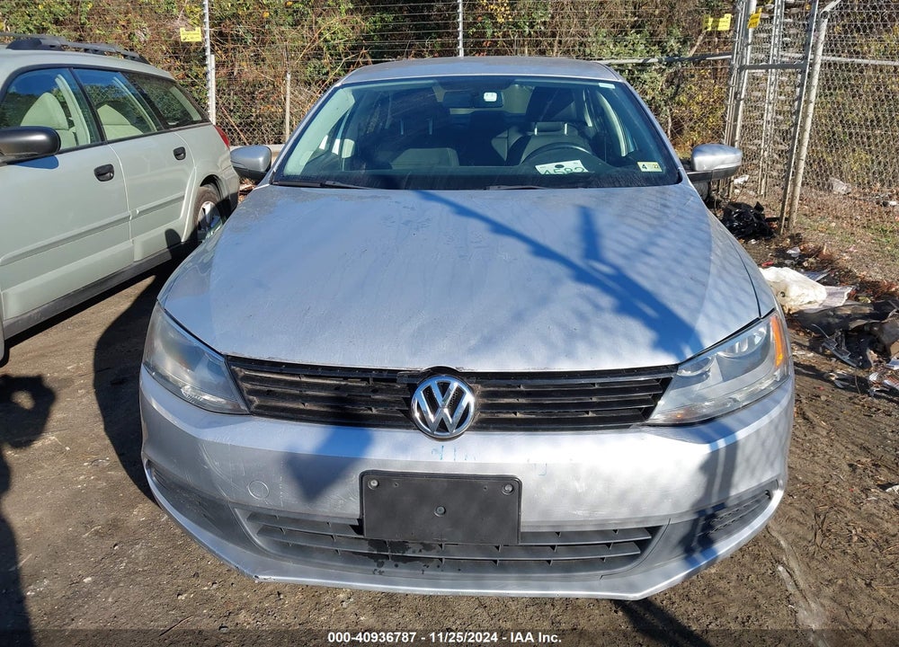 2012 VOLKSWAGEN JETTA 2.5L SE VIN: 3VWBX7AJ6CM076423