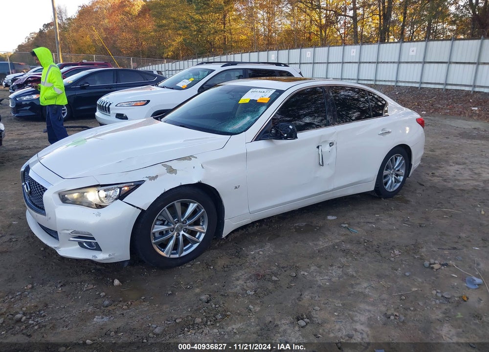 2014 INFINITI Q50 PREMIUM VIN: JN1BV7AP7EM684627