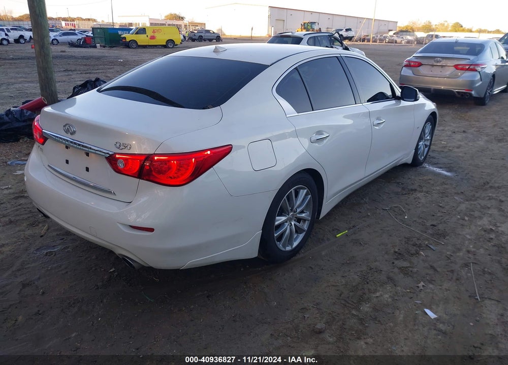 2014 INFINITI Q50 PREMIUM VIN: JN1BV7AP7EM684627
