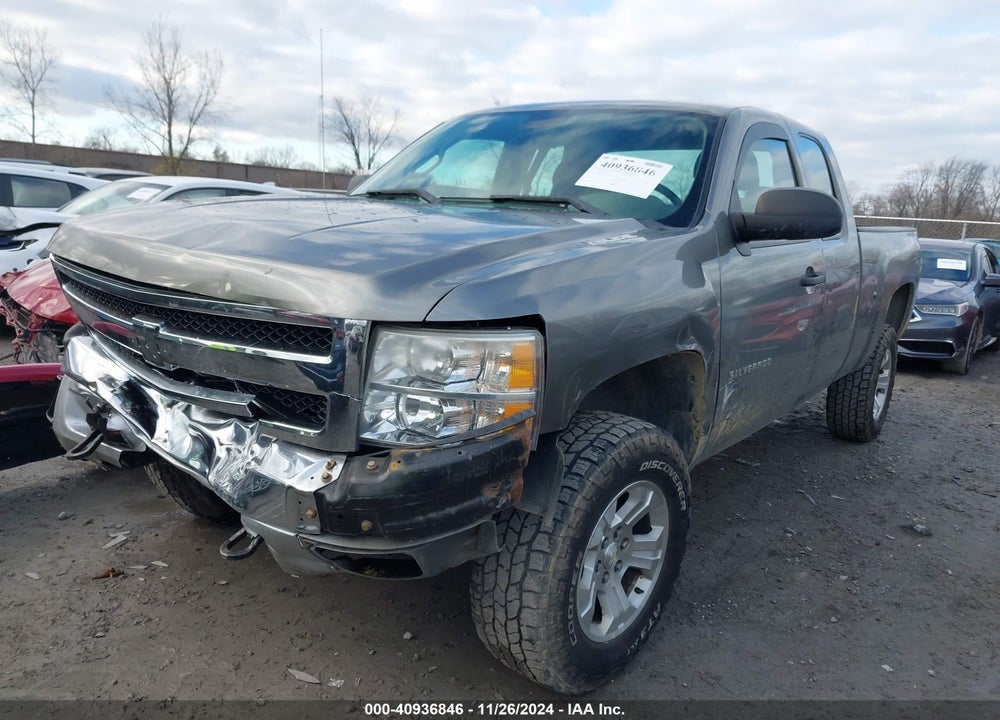 2013 CHEVROLET SILVERADO 1500 WORK TRUCK VIN: 1GCRKPE76DZ347544