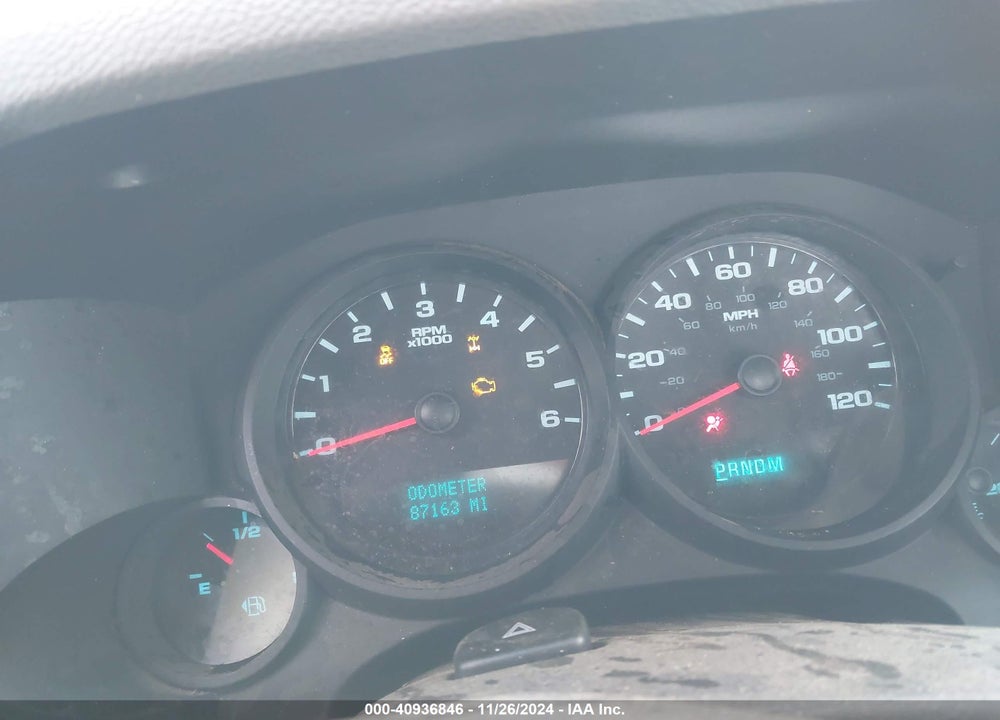 2013 CHEVROLET SILVERADO 1500 WORK TRUCK VIN: 1GCRKPE76DZ347544