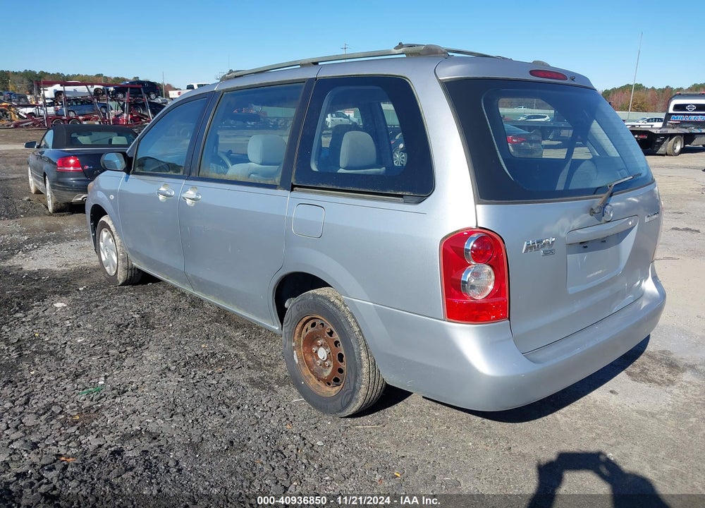2006 MAZDA MPV LX-SV VIN: JM3LW28A760565026
