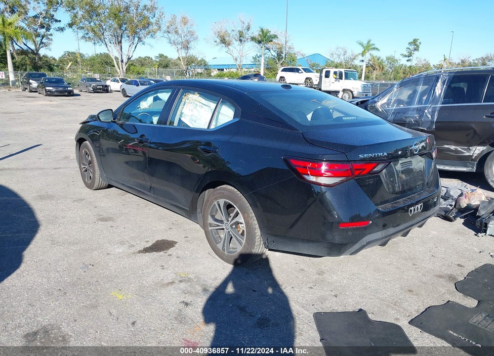2022 NISSAN SENTRA SV XTRONIC CVT VIN: 3N1AB8CV9NY206261