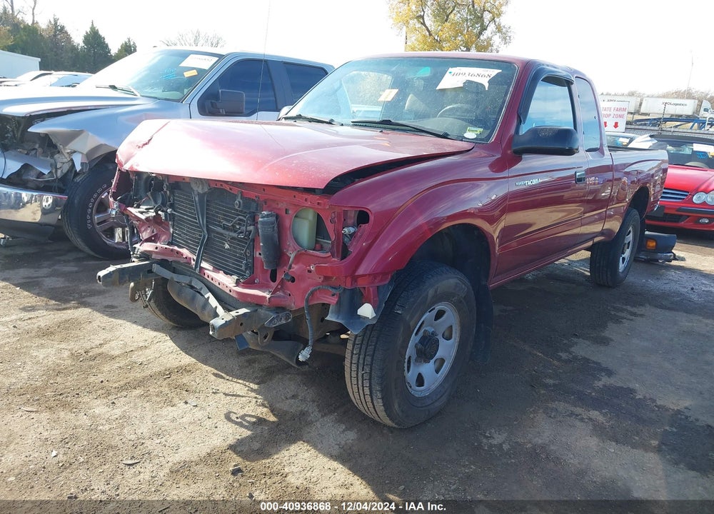 2000 TOYOTA TACOMA VIN: 4TAWM72N2YZ675500