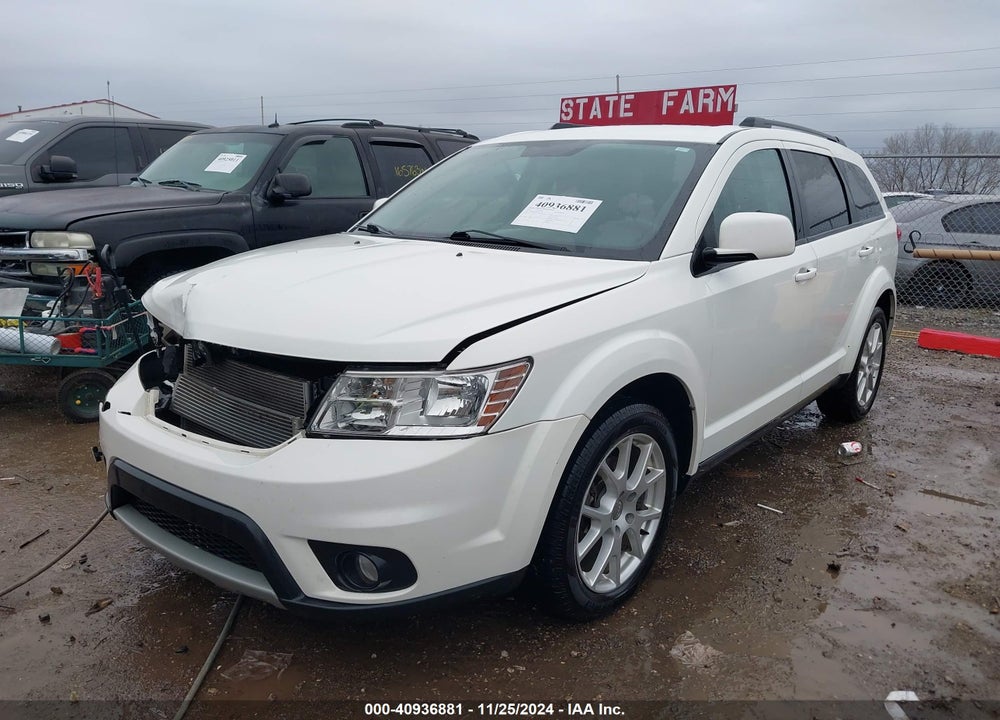 2016 DODGE JOURNEY SXT VIN: 3C4PDCBG8GT121242