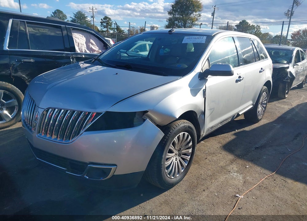 2013 LINCOLN MKX VIN: 2LMDJ6JK8DBL02576