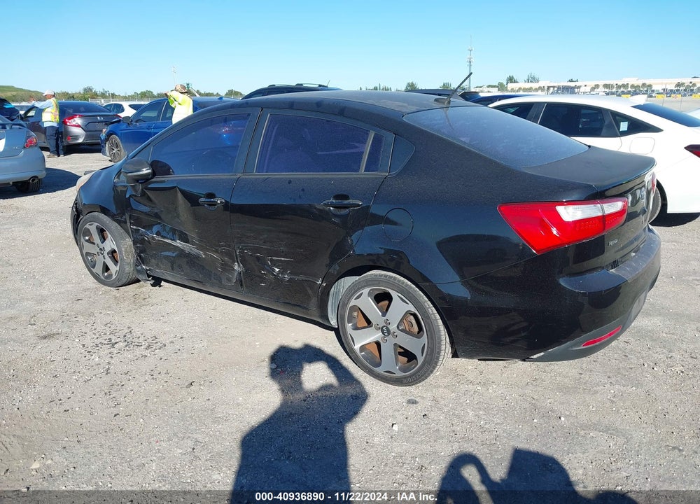 2012 KIA RIO SX VIN: KNADN4A35C6046604