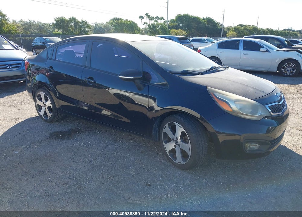2012 KIA RIO SX VIN: KNADN4A35C6046604