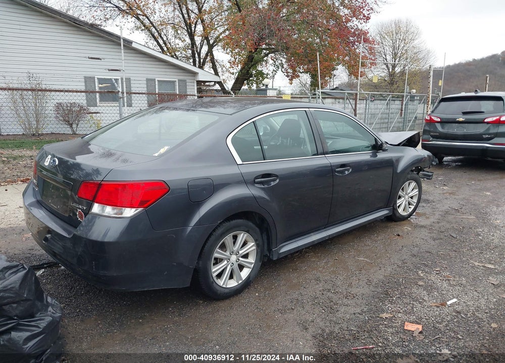 2011 SUBARU LEGACY 2.5I PREMIUM VIN: 4S3BMCC68B3228554