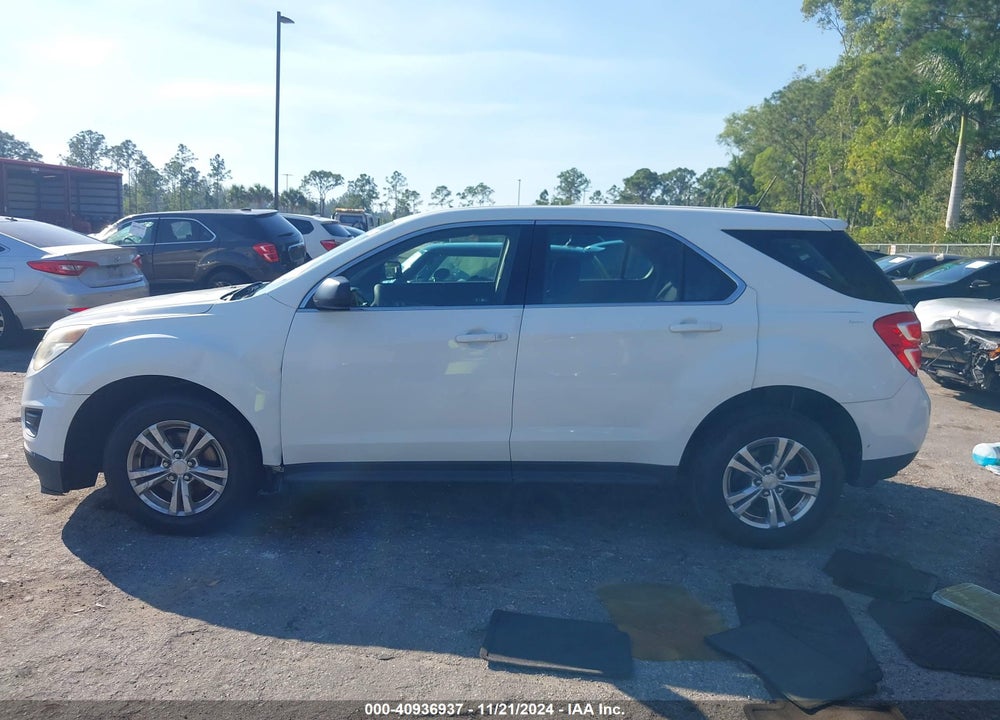 2016 CHEVROLET EQUINOX LS VIN: 2GNALBEK7G1138237