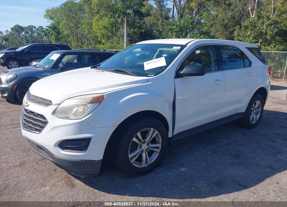 2016 CHEVROLET EQUINOX LS VIN: 2GNALBEK7G1138237