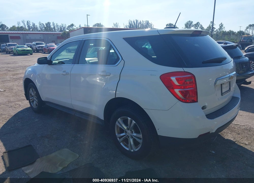 2016 CHEVROLET EQUINOX LS VIN: 2GNALBEK7G1138237