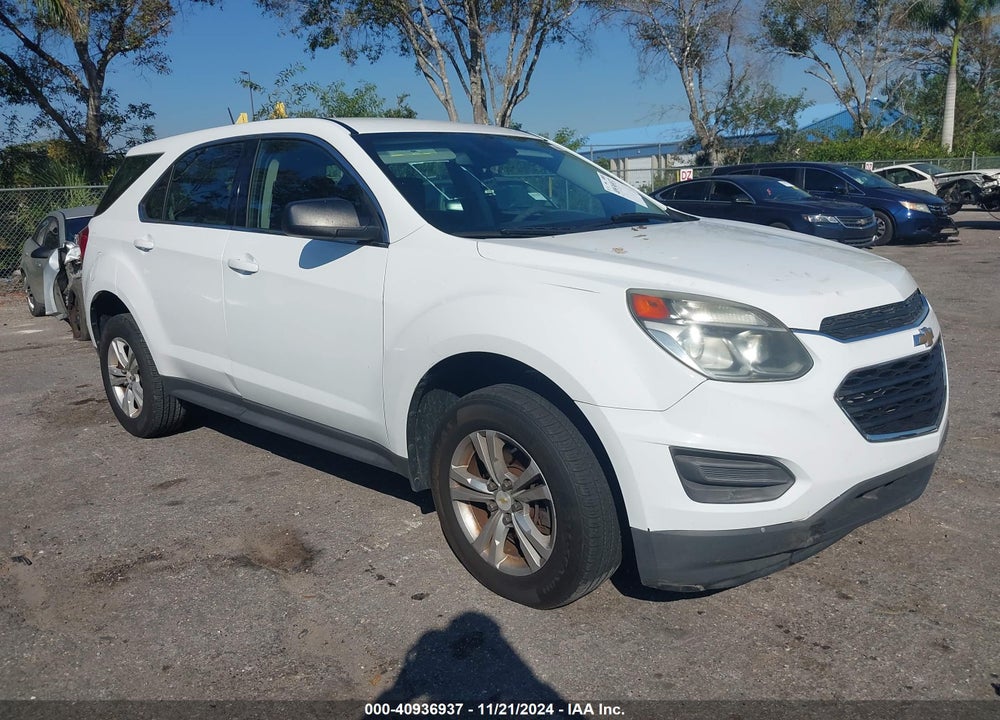 2016 CHEVROLET EQUINOX LS VIN: 2GNALBEK7G1138237