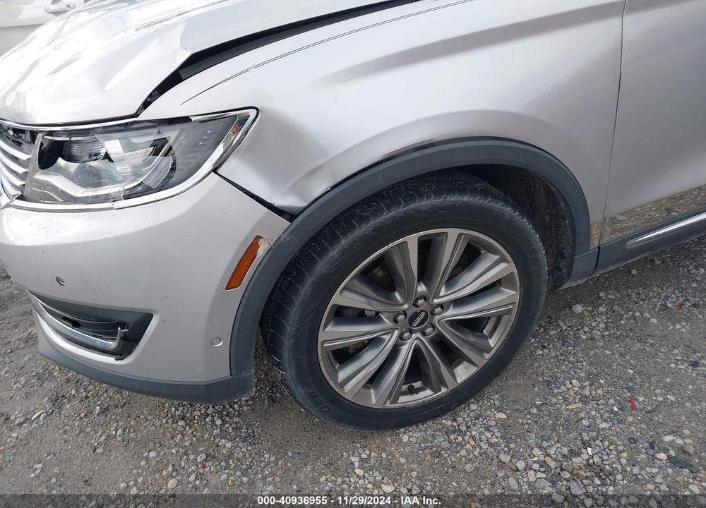 2016 LINCOLN MKX RESERVE VIN: 2LMTJ8LPXGBL83956