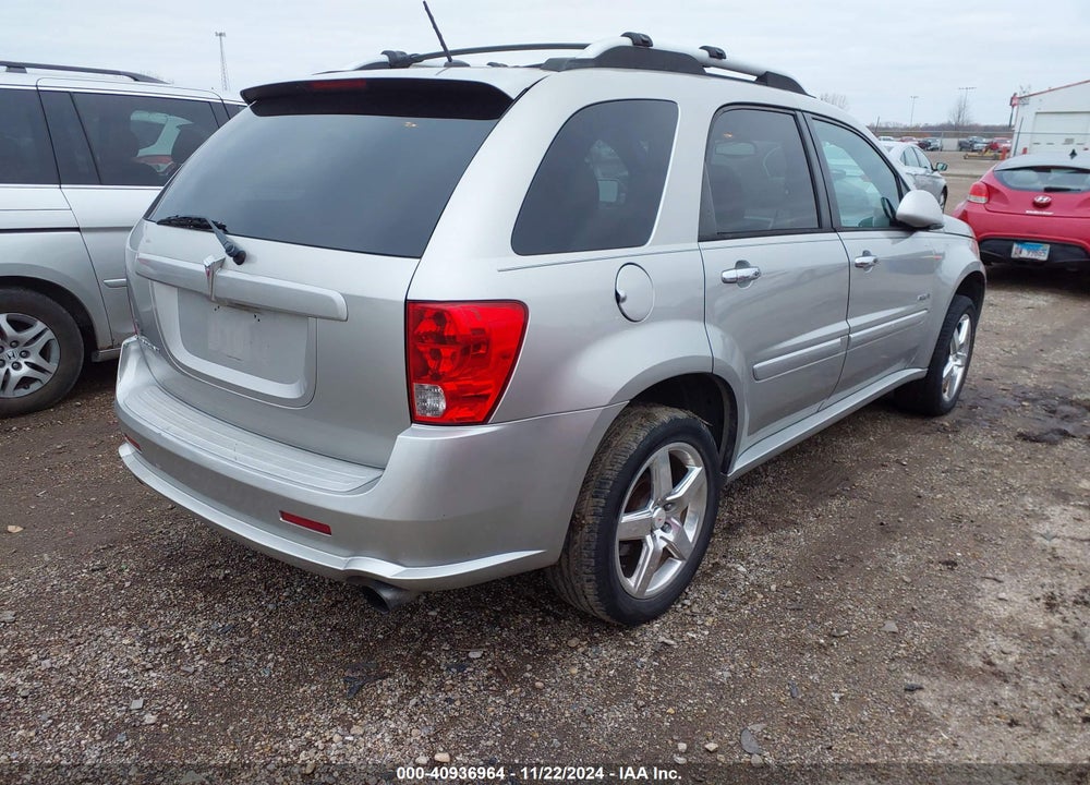 2008 PONTIAC TORRENT GXP VIN: 2CKDL537786027965