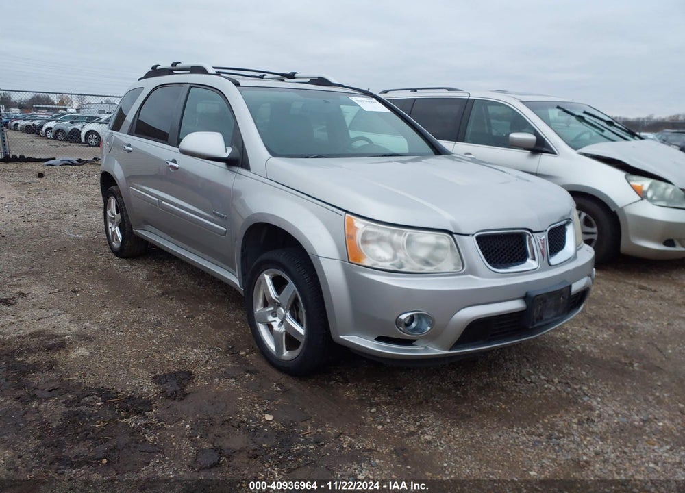2008 PONTIAC TORRENT GXP VIN: 2CKDL537786027965