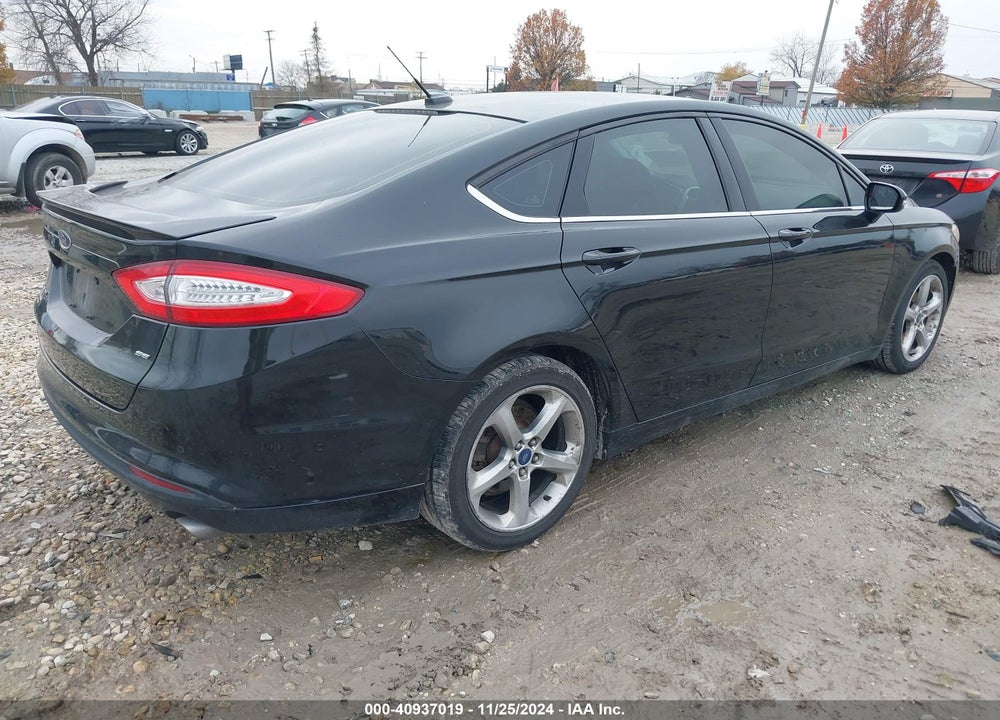 2013 FORD FUSION SE VIN: 3FA6P0H7XDR321949