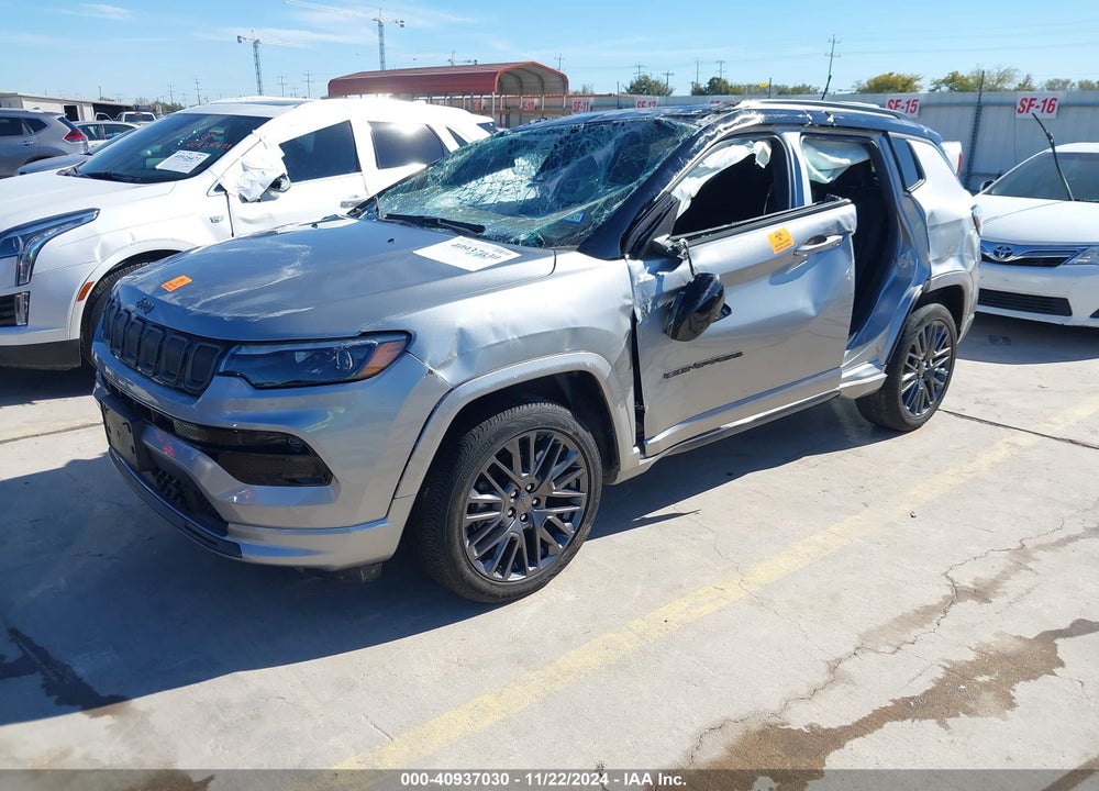 2022 JEEP COMPASS HIGH ALTITUDE 4X4 VIN: 3C4NJDCB1NT109701
