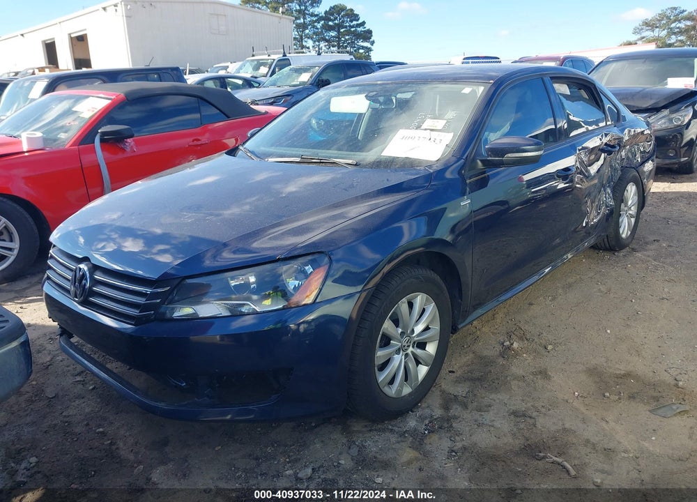 2015 VOLKSWAGEN PASSAT 1.8T WOLFSBURG EDITION VIN: 1VWAT7A33FC051929