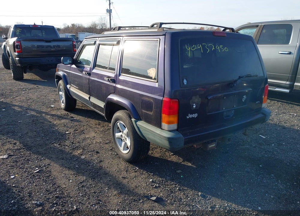 1999 JEEP CHEROKEE CLASSIC/SPORT VIN: 1J4FF68S5XL543347
