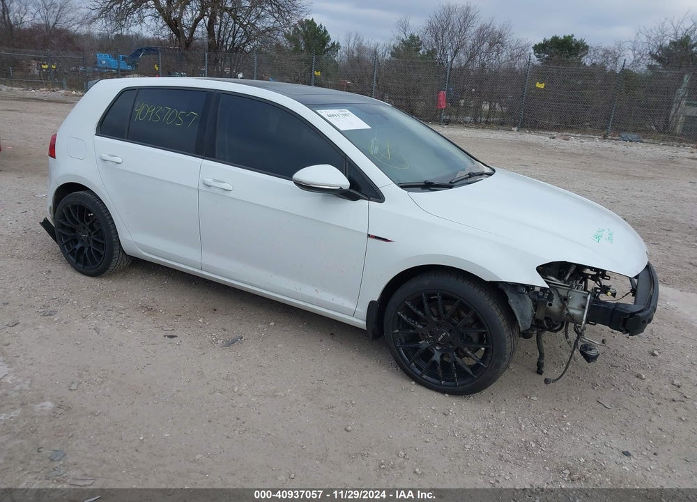 2015 VOLKSWAGEN GOLF TDI SEL 4-DOOR VIN: 3VW2A7AU3FM045503
