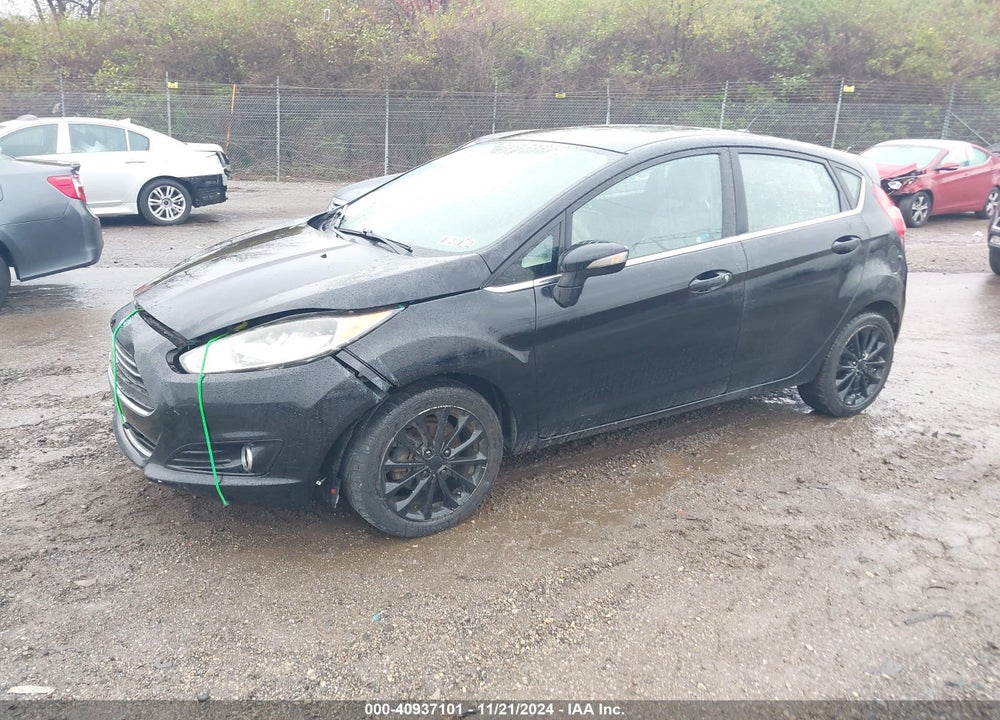 2017 FORD FIESTA TITANIUM VIN: 3FADP4FJ8HM136461