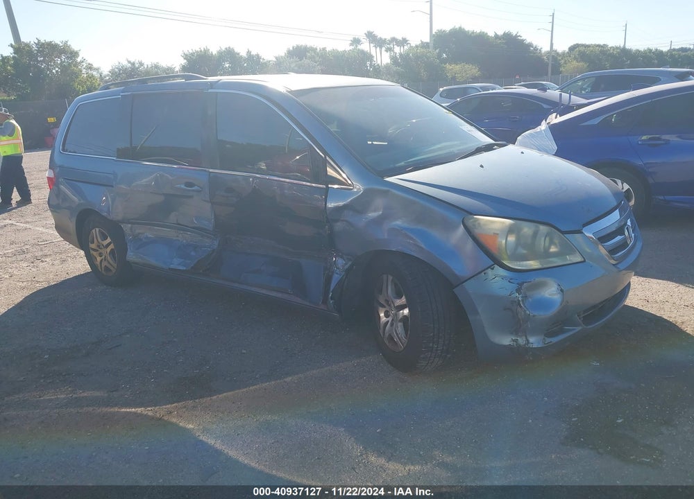 2006 HONDA ODYSSEY EX VIN: 5FNRL38416B099283