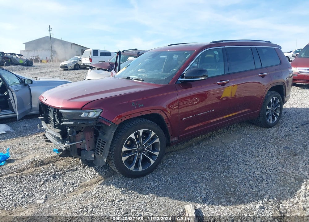 2021 JEEP GRAND CHEROKEE L OVERLAND 4X4 VIN: 1C4RJKDGXM8128969