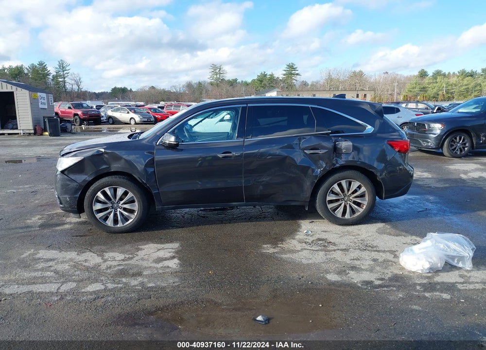 2015 ACURA MDX TECHNOLOGY PACKAGE VIN: 5FRYD4H49FB030483