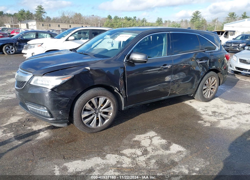 2015 ACURA MDX TECHNOLOGY PACKAGE VIN: 5FRYD4H49FB030483