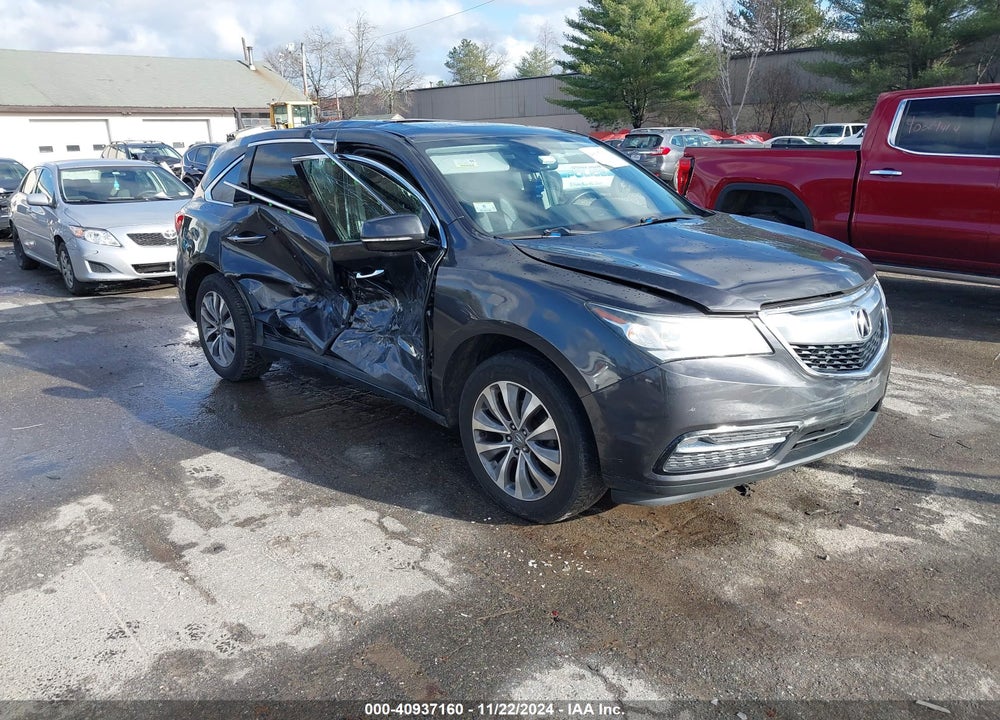 2015 ACURA MDX TECHNOLOGY PACKAGE VIN: 5FRYD4H49FB030483
