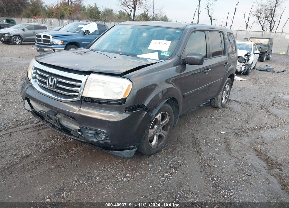 2012 HONDA PILOT EX-L VIN: 5FNYF4H67CB016199