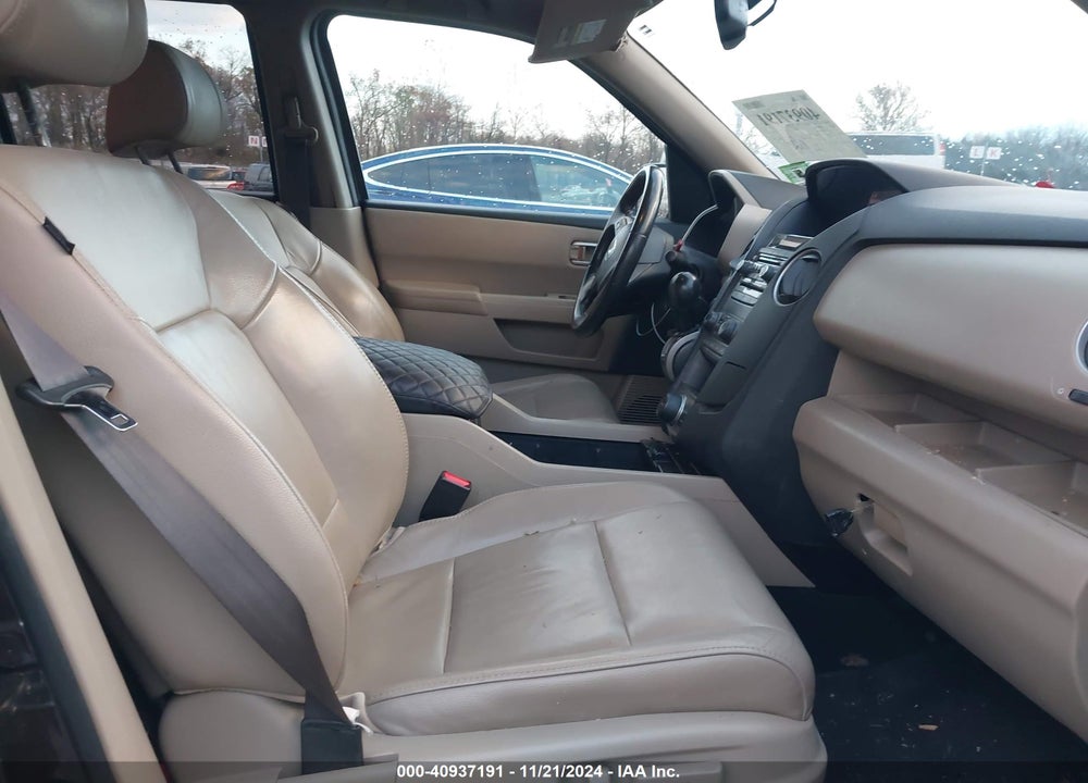 2012 HONDA PILOT EX-L VIN: 5FNYF4H67CB016199