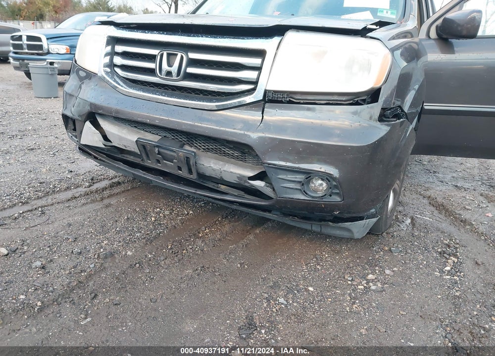 2012 HONDA PILOT EX-L VIN: 5FNYF4H67CB016199