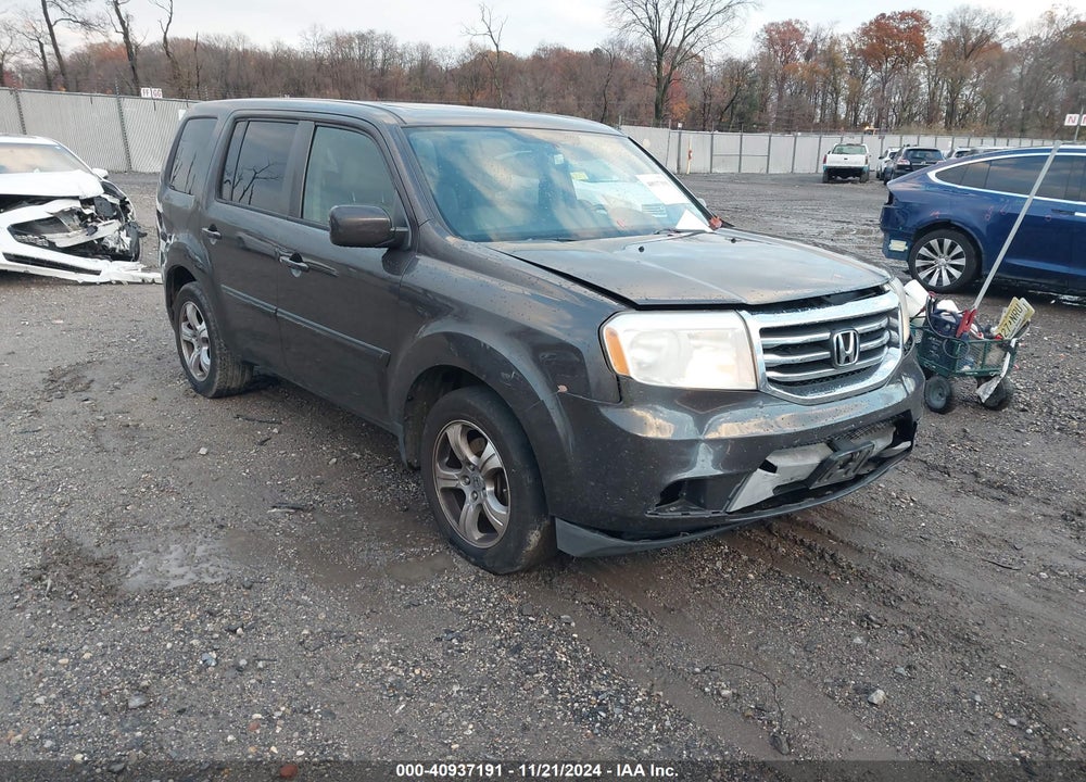 2012 HONDA PILOT EX-L VIN: 5FNYF4H67CB016199