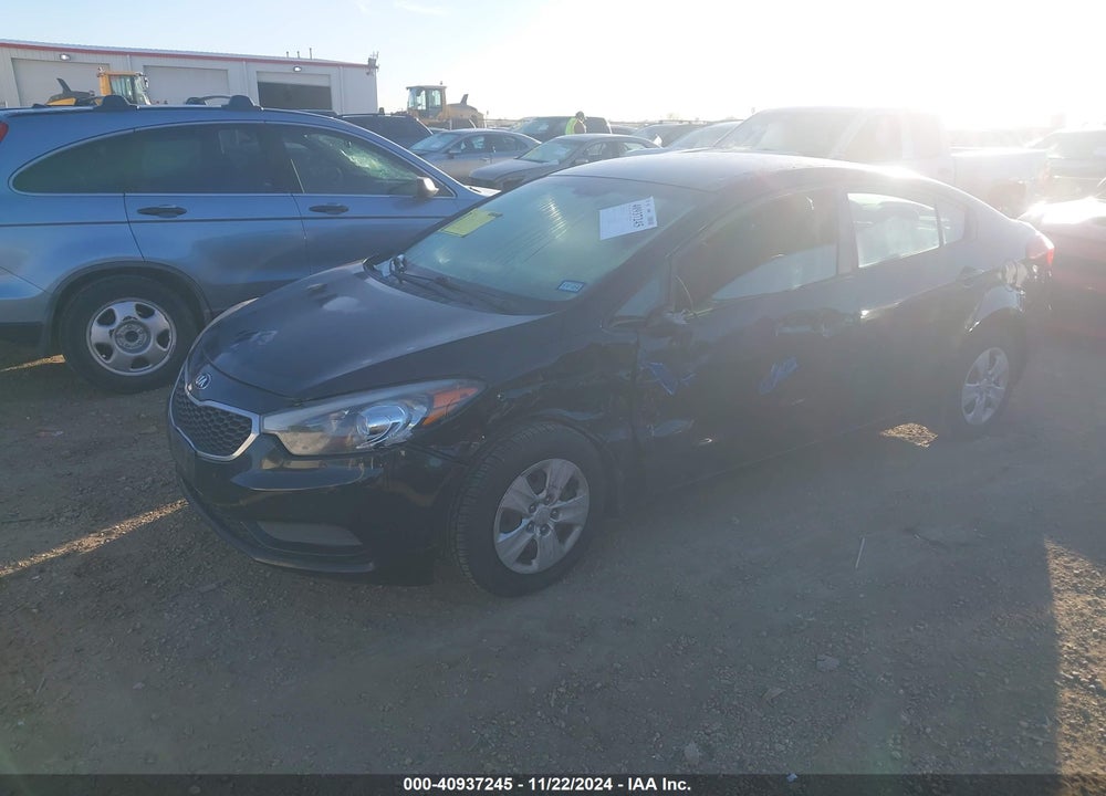 2016 KIA FORTE LX VIN: KNAFK4A67G5538655