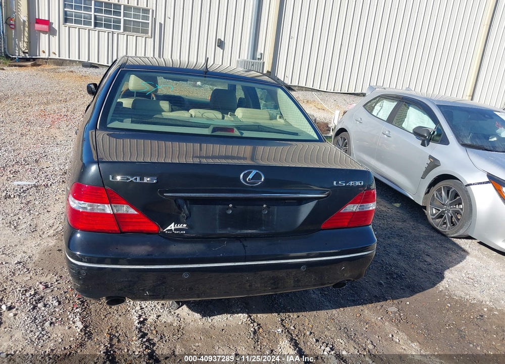 2004 LEXUS LS 430 VIN: JTHBN36F240171778