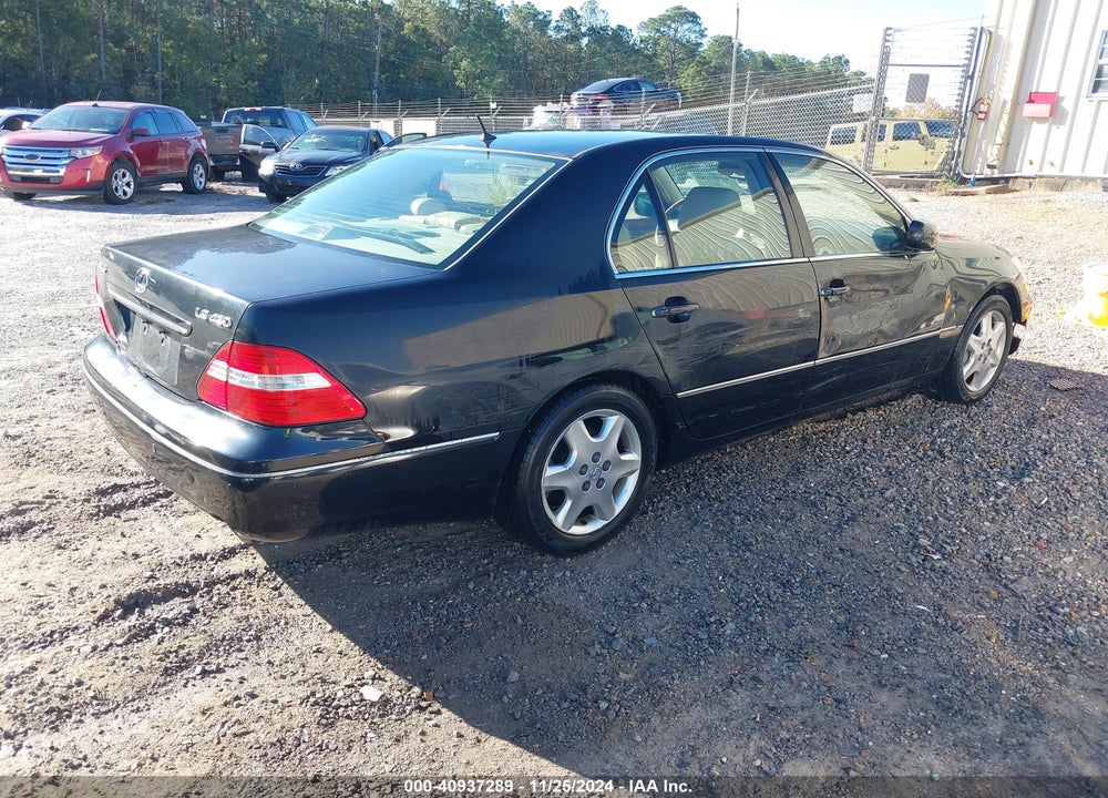 2004 LEXUS LS 430 VIN: JTHBN36F240171778