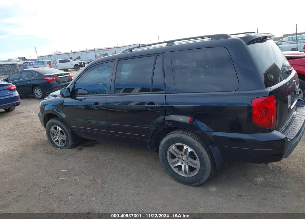 2004 HONDA PILOT EX-L VIN: 2HKYF18604H570475