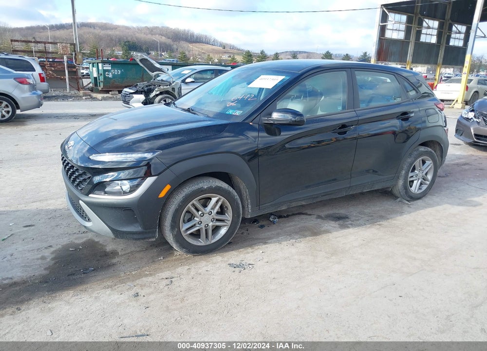 2022 HYUNDAI KONA SE VIN: KM8K2CAB8NU776442