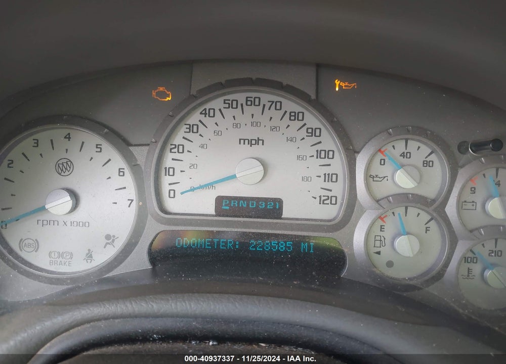 2004 BUICK RAINIER CXL VIN: 5GADS13S542321316